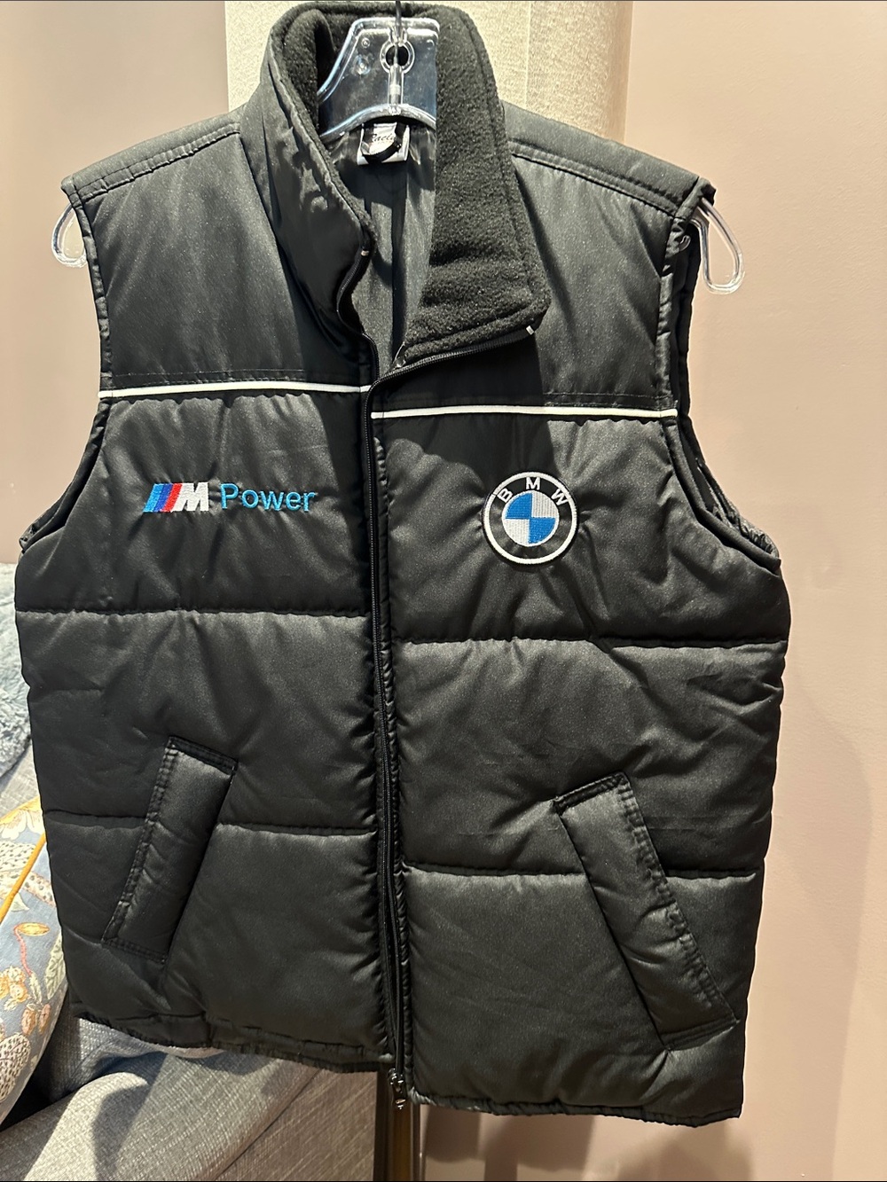 BMW Black Quilted M Power Vest